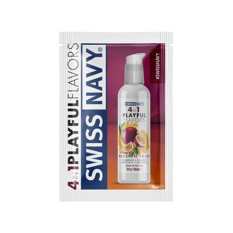 Load image into Gallery viewer, Swiss Navy 4 in 1 Playful Flavors • Edible Water Lubricant
