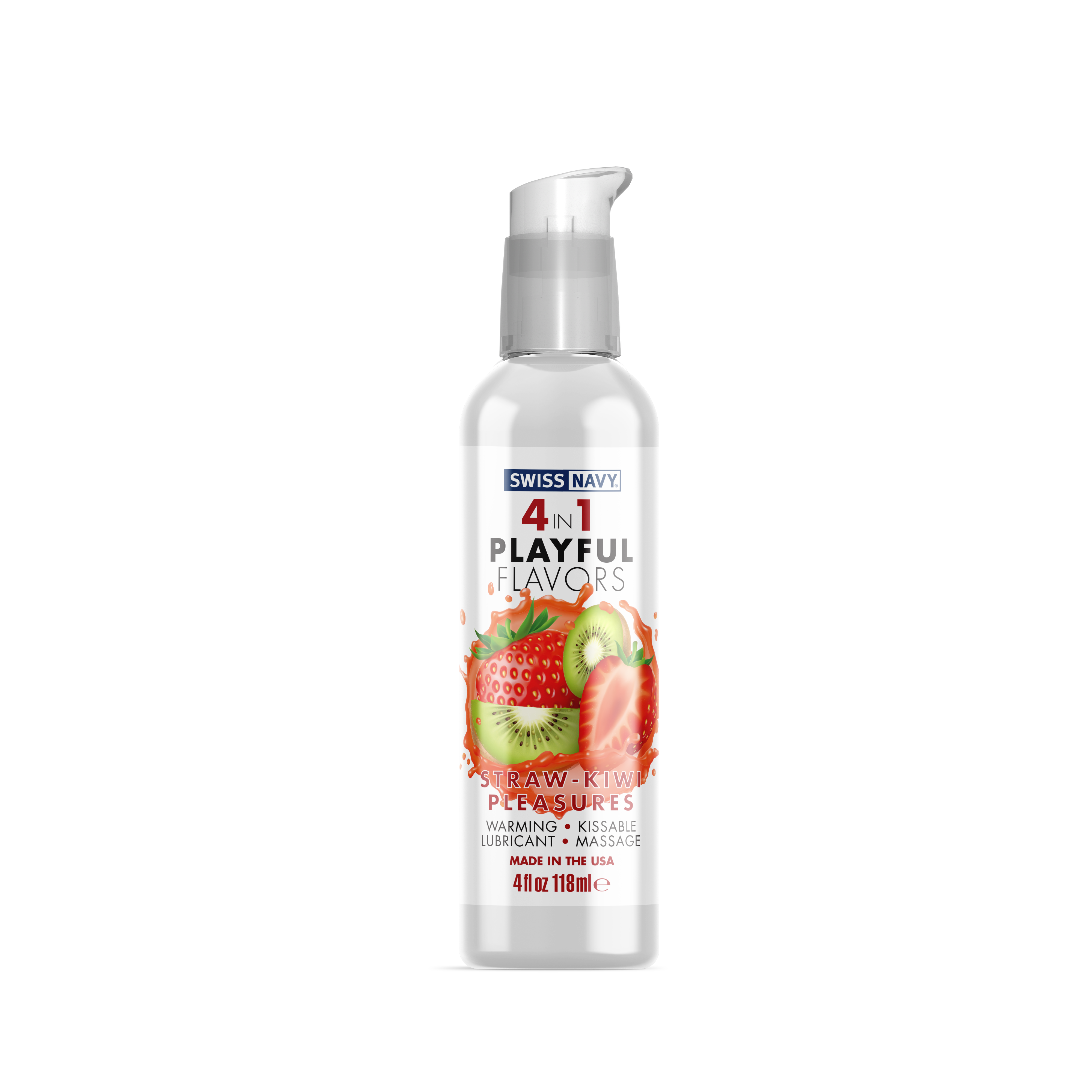 Swiss Navy 4 in 1 Playful Flavors • Edible Water Lubricant