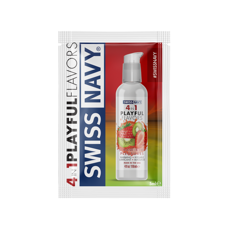 Load image into Gallery viewer, Swiss Navy 4 in 1 Playful Flavors • Edible Water Lubricant
