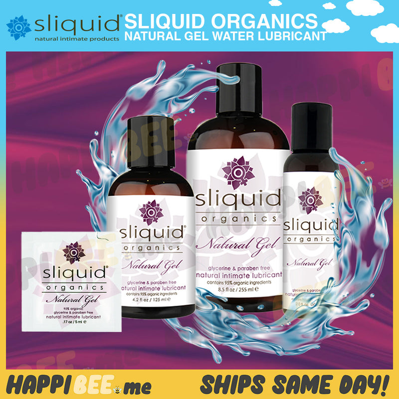 Load image into Gallery viewer, Sliquid Organics Natural Gel • Thick Water Lubricant
