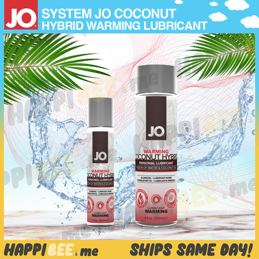 System Jo Coconut Hybrid (Warming) • Water Lubricant