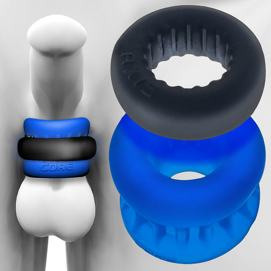Oxballs UltraCore • (2-In-1) Cock Ring + Ball Stretcher