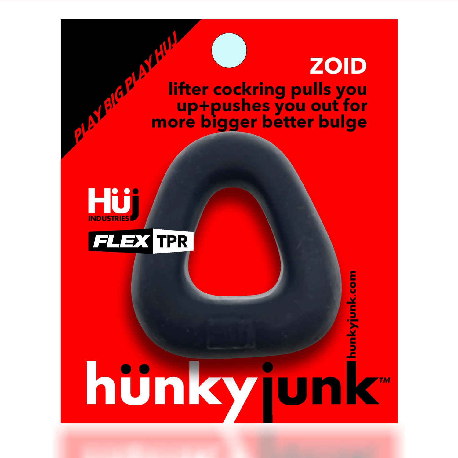 HunkyJunk Zoid • TPR+Silicone Penis Ring