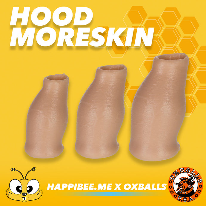 Oxballs x happibee.me Hood Moreskin • Realistic Silicone Foreskin