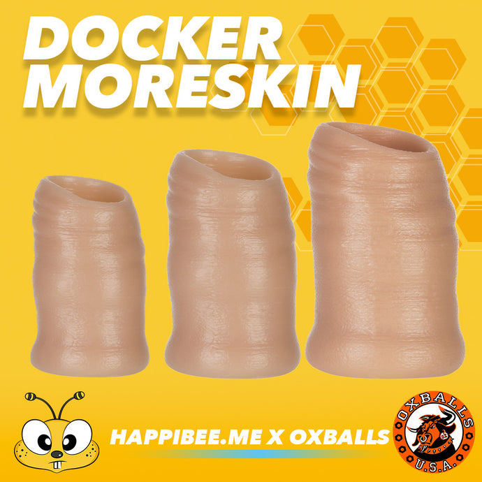Oxballs x happibee.me Docker Moreskin • Realistic Silicone Foreskin