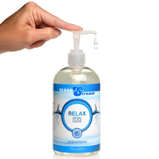 CleanStream Relax Anal Desensitizer • Water Lubricant