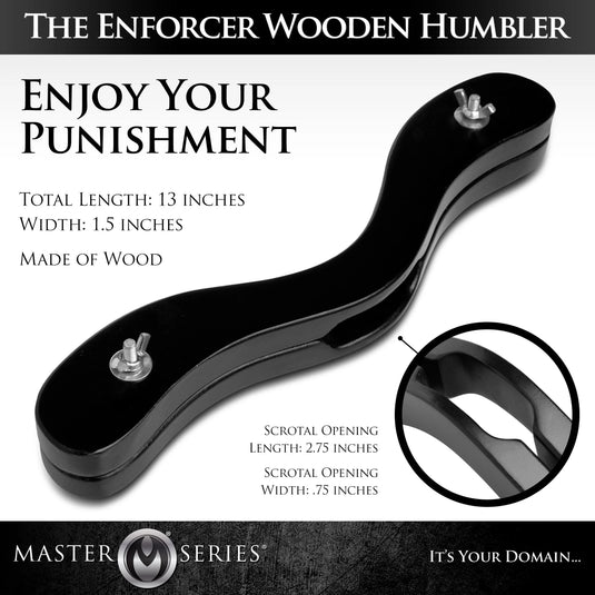 Master Series The Enforcer • Wooden Humbler