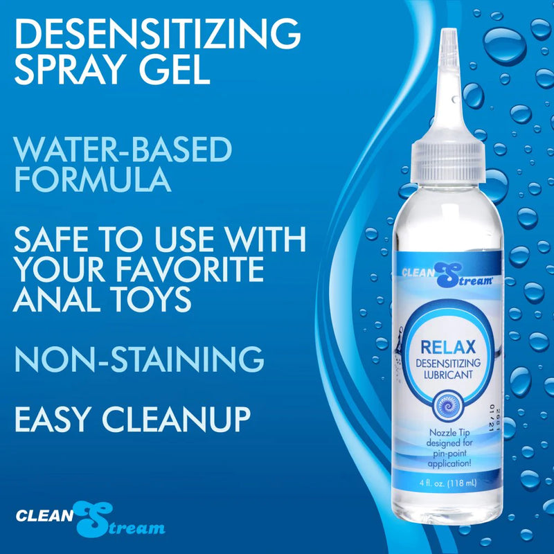 Load image into Gallery viewer, CleanStream Relax Anal Desensitizer • Water Lubricant
