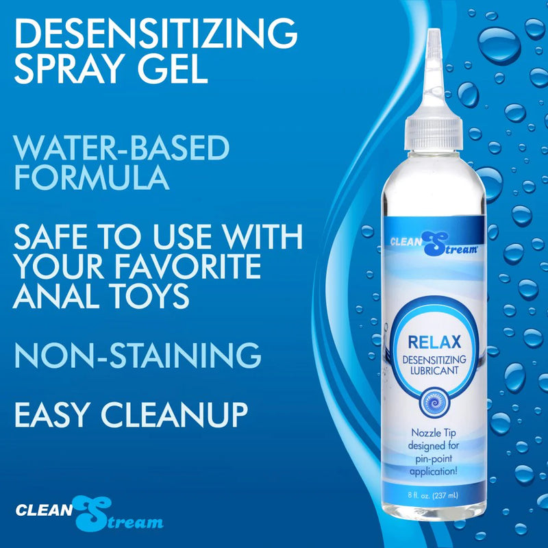 Load image into Gallery viewer, CleanStream Relax Anal Desensitizer • Water Lubricant
