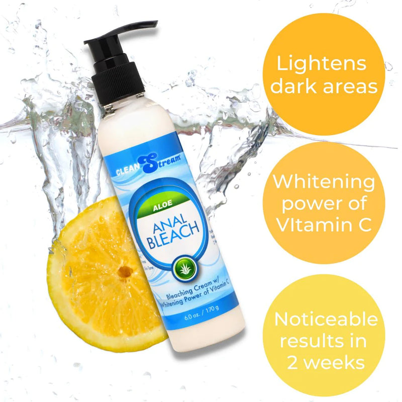 Load image into Gallery viewer, CleanStream Anal Bleach (Vitamin C + Aloe) • Intimate Skin Lightening Cream
