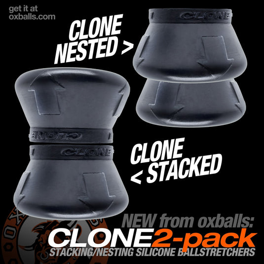 Oxballs Clone Duo • Silicone Ball Stretcher