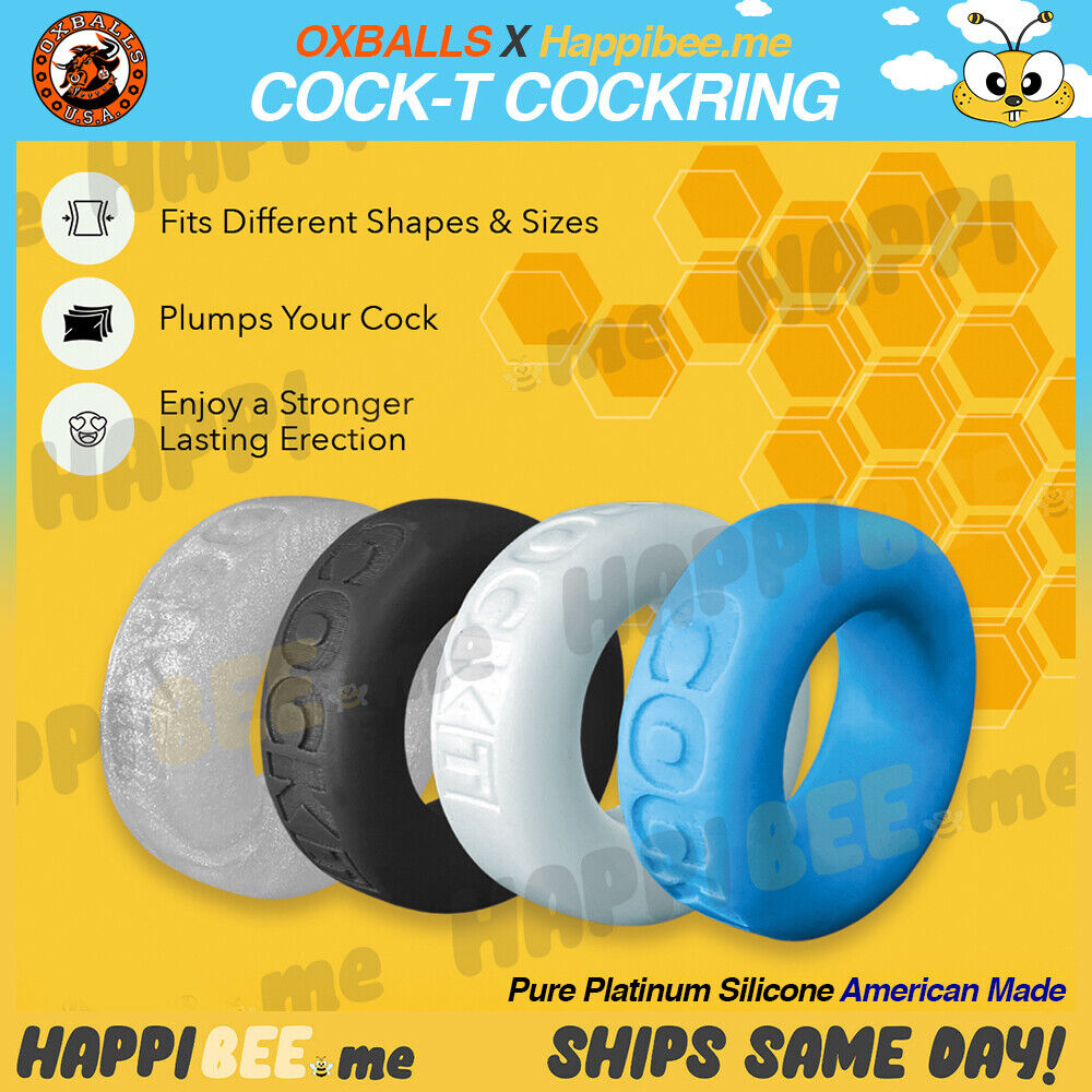 Happibee.me X Oxballs Cock-T • Silicone Penis Ring