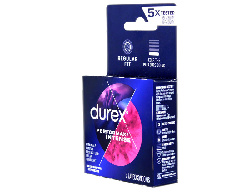 Load image into Gallery viewer, Durex Performax Intense (Delay &amp; Studded) • Latex Condom

