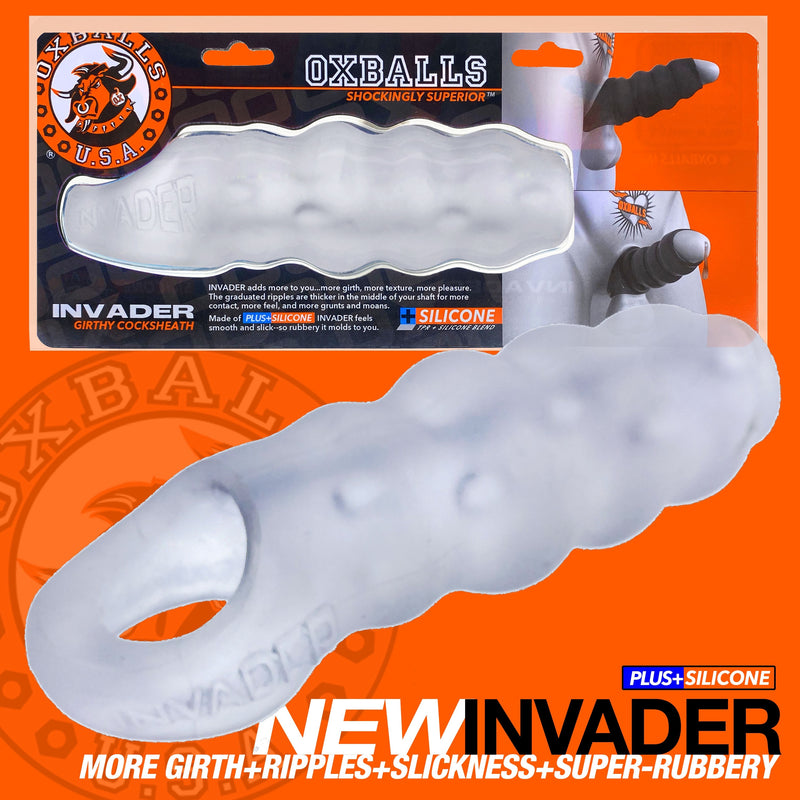 Load image into Gallery viewer, Oxballs Invader • TPR+Silicone Cock Sheath + Extender
