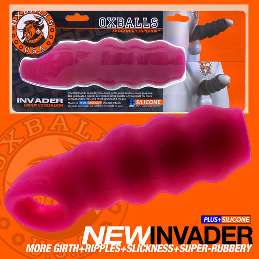 Oxballs Invader • TPR+Silicone Cock Sheath + Extender