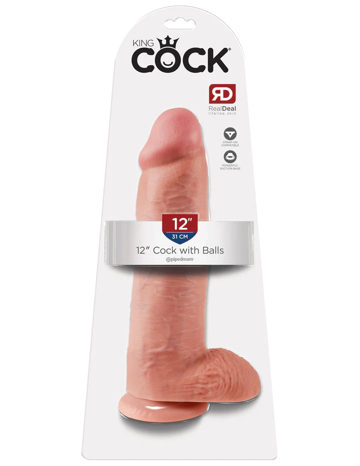 Load image into Gallery viewer, King Cock (+ Balls) • Realistic Dildo
