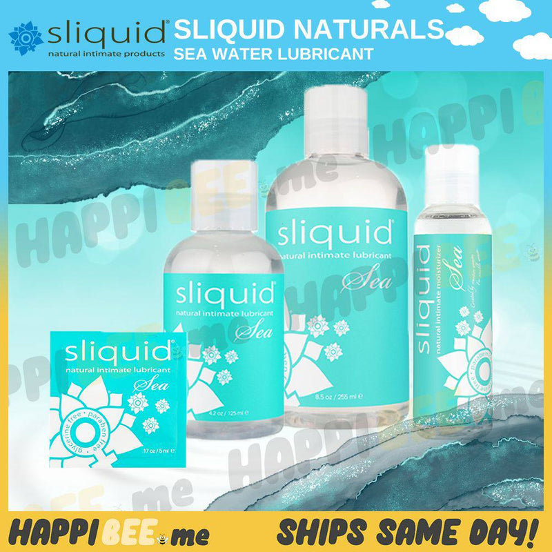 Load image into Gallery viewer, Sliquid Naturals Sea • Water Lubricant
