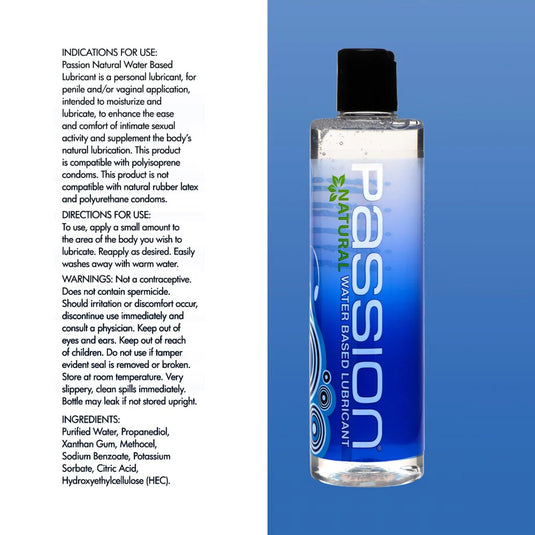 Passion Natural • Water Lubricant