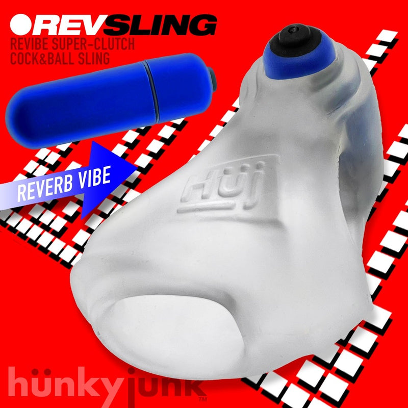 Load image into Gallery viewer, HunkyJunk Revsling • Vibrating Cock Sling
