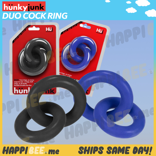 HunkyJunk Duo • TPR+Silicone Cock Ring