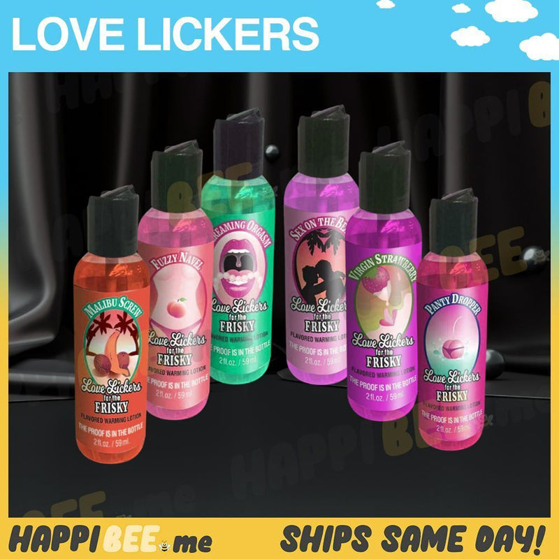 Load image into Gallery viewer, Love Lickers • Couples Edible Massage Oil
