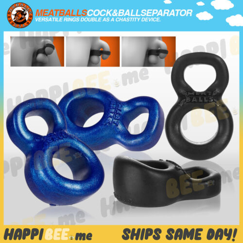 Oxballs Meatballs • Silicone Cock Ring + Ball Separator