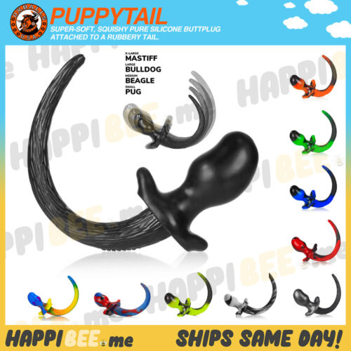 Oxballs Puppy Tail • Silicone Butt Plug