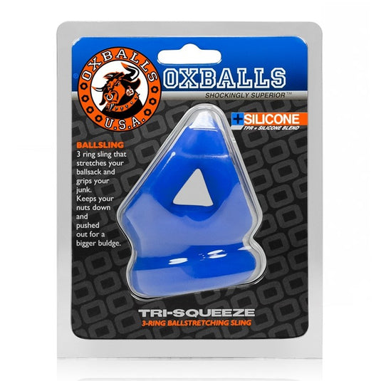 Oxballs Tri-Squeeze • TPR+Silicone Cock Sling