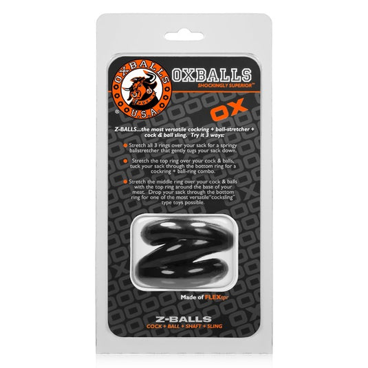 Oxballs Z-Balls • Ball Stretcher + Cock Ring