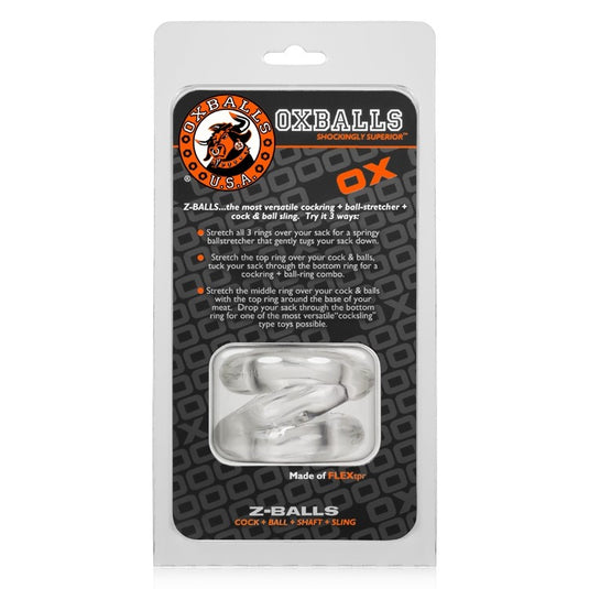 Oxballs Z-Balls • Ball Stretcher + Cock Ring