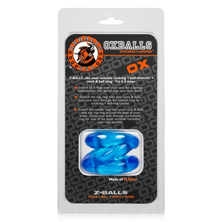 Load image into Gallery viewer, Oxballs Z-Balls • Ball Stretcher + Cock Ring
